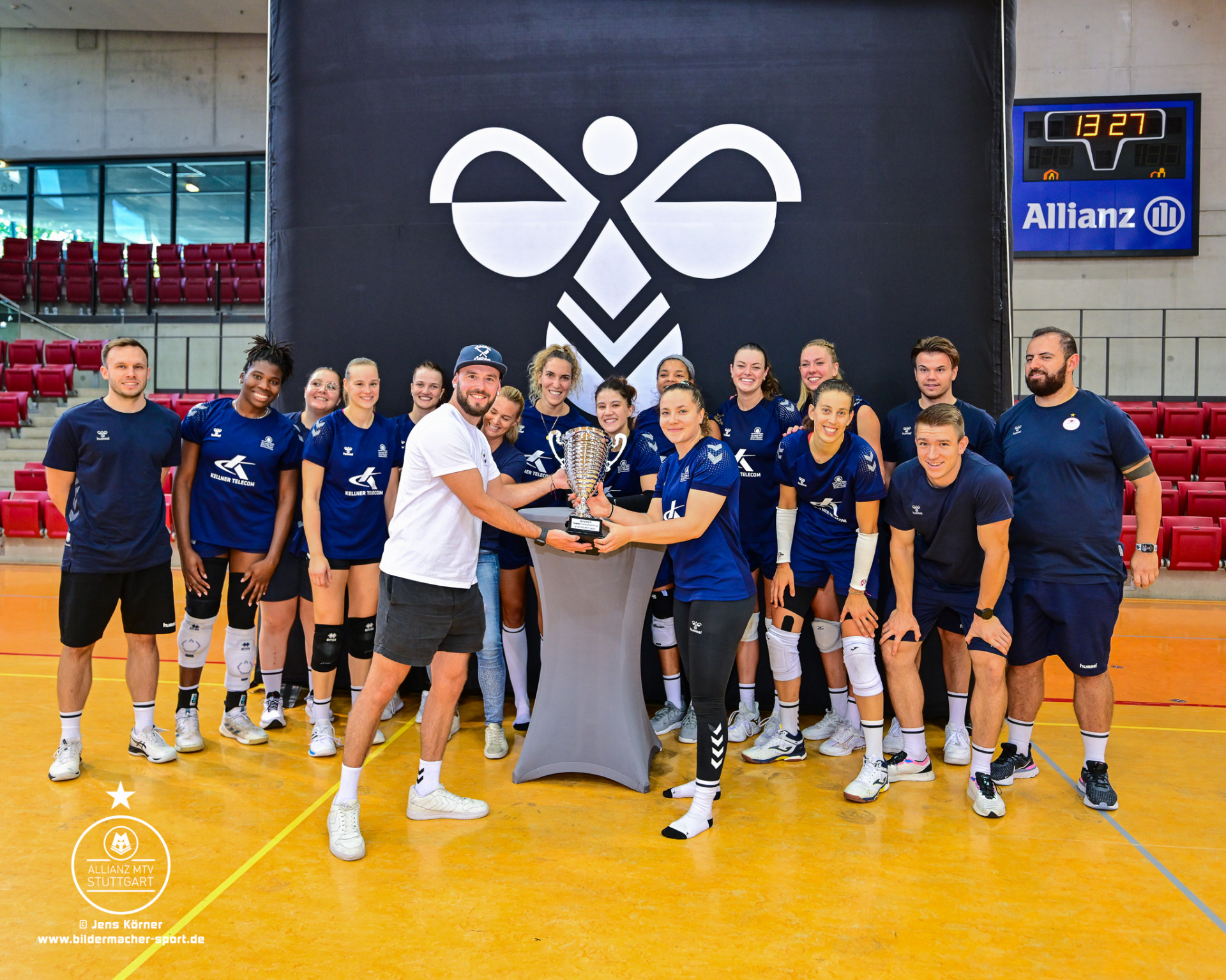 Gewinner des hummel cup 2023: Allianz MTV Stuttgart - Foto: Jens Körner Bildermacher Sport